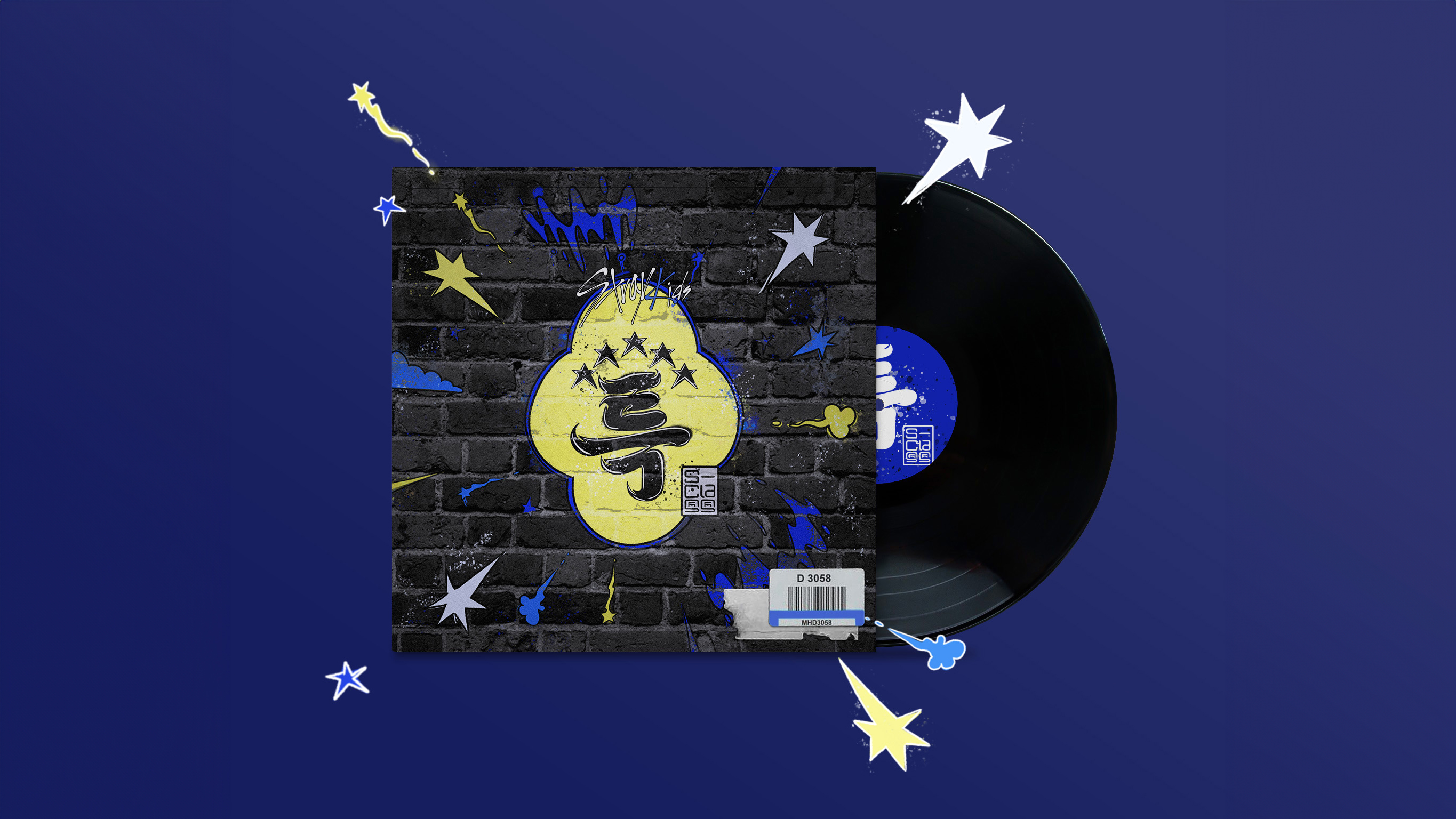 Stray Kids 5-Star album cover redesign 